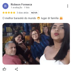 Avaliação de Robson Fonseca